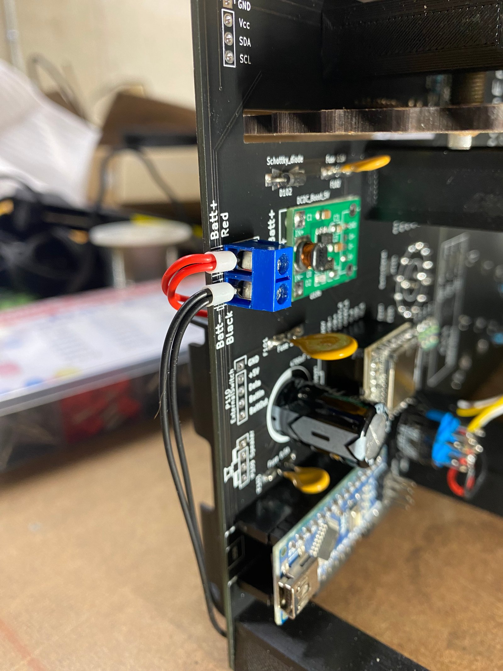 Battery wiring